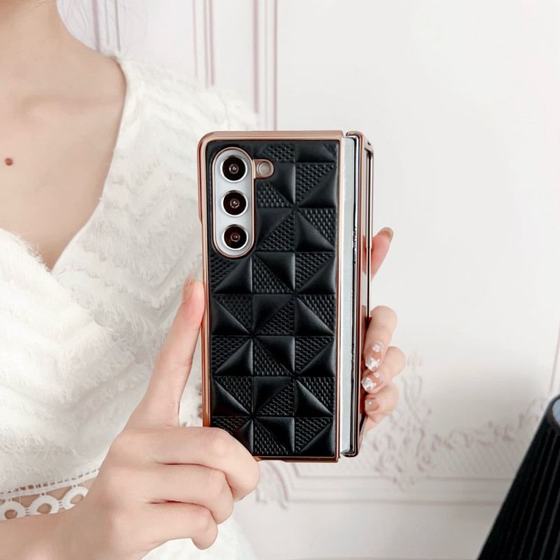 Etui Samsung Galaxy Z Fold 6 Pikowane Etui Ochronne