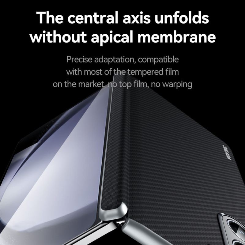 Etui Samsung Galaxy Z Fold 6 Sulada Teksturowana Sztuczna Skóra