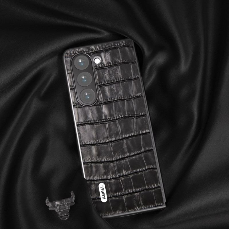 Etui Samsung Galaxy Z Fold 6 Tekstura Krokodyla Abeel