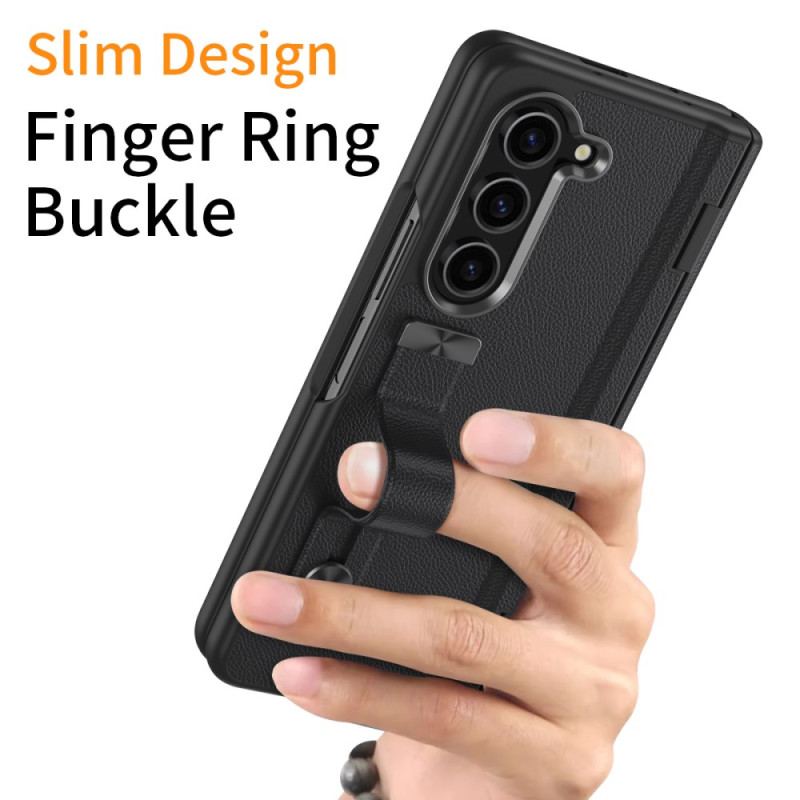 Etui Samsung Galaxy Z Fold 6 Zintegrowany Pasek
