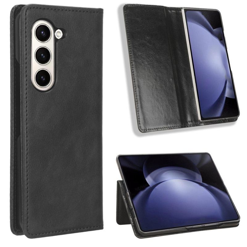 Flip Kotelot Samsung Galaxy Z Fold 6 Etui Na Telefon Fryz Vintage