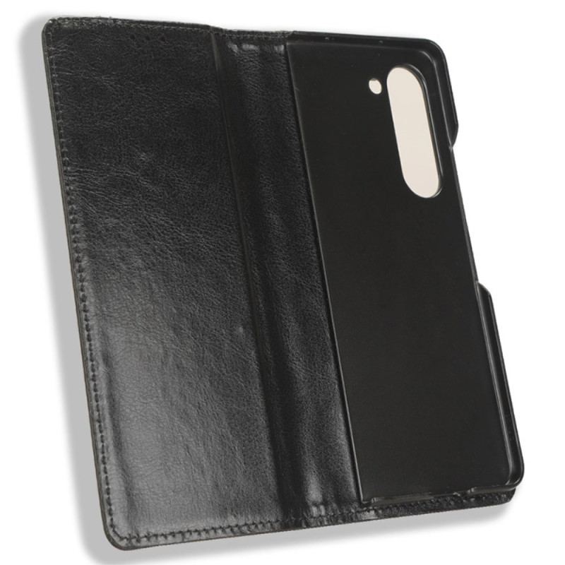 Flip Kotelot Samsung Galaxy Z Fold 6 Etui Na Telefon Fryz Vintage