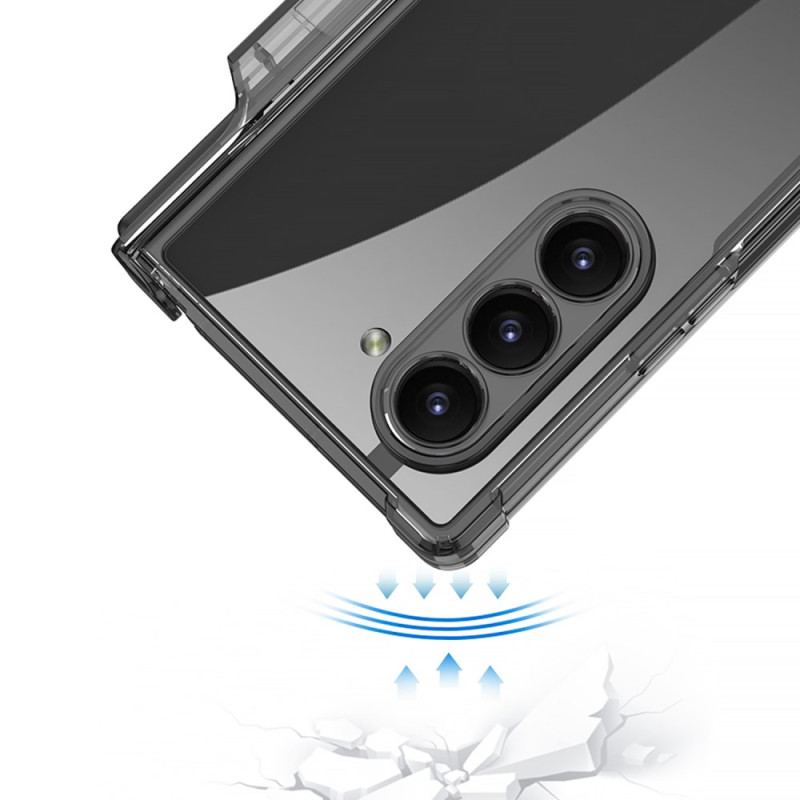 Futerały Samsung Galaxy Z Fold 6 Etui Na Telefon Przezroczysty Uchwyt Na Rysik I Stojak Gkk