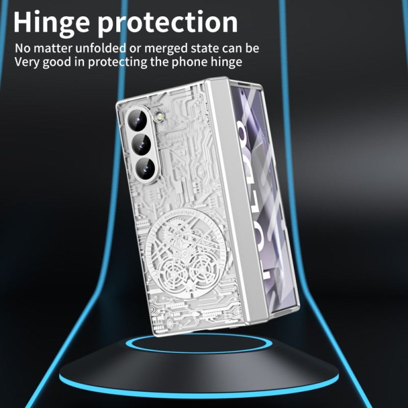 Futerały Samsung Galaxy Z Fold 6 Etui Na Telefon Seria Legend Mechanicznych