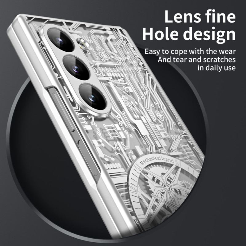 Futerały Samsung Galaxy Z Fold 6 Etui Na Telefon Seria Legend Mechanicznych