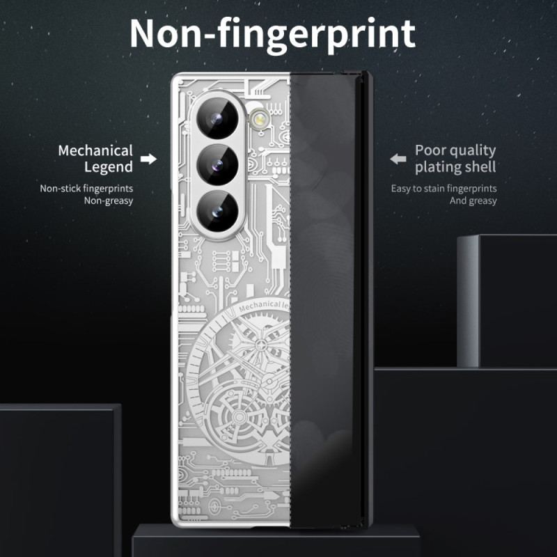 Futerały Samsung Galaxy Z Fold 6 Etui Na Telefon Seria Legend Mechanicznych
