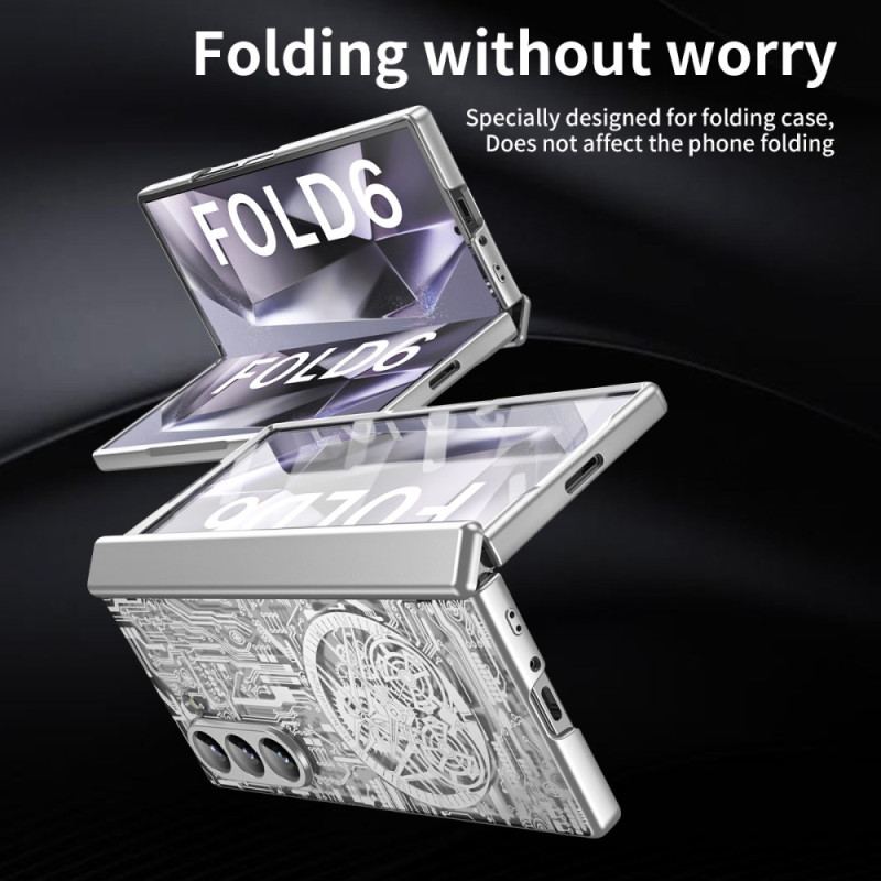 Futerały Samsung Galaxy Z Fold 6 Etui Na Telefon Seria Legend Mechanicznych