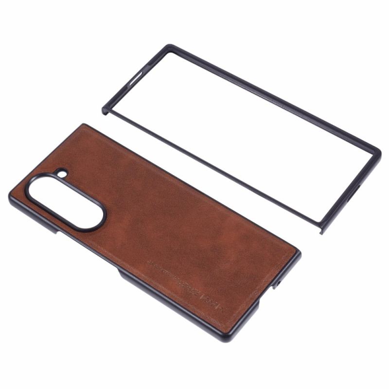 Futerały Samsung Galaxy Z Fold 6 Etui Na Telefon Sztuczna Skóra Poziom X