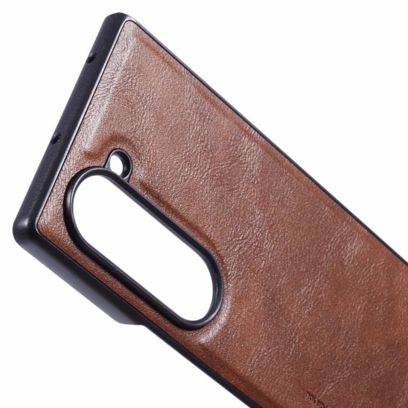 Futerały Samsung Galaxy Z Fold 6 Etui Na Telefon Sztuczna Skóra Poziom X