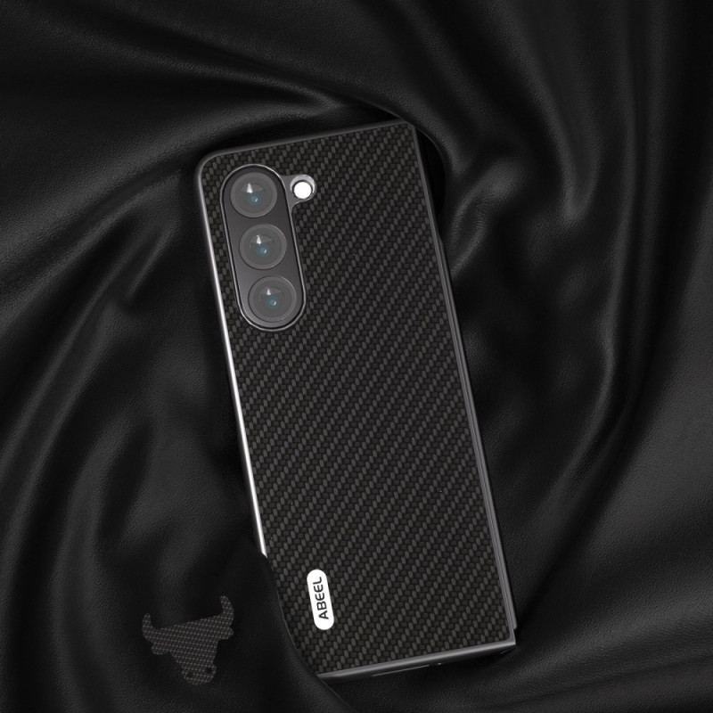 Futerały Samsung Galaxy Z Fold 6 Etui Na Telefon Tekstura Włókna Węglowego Abeel