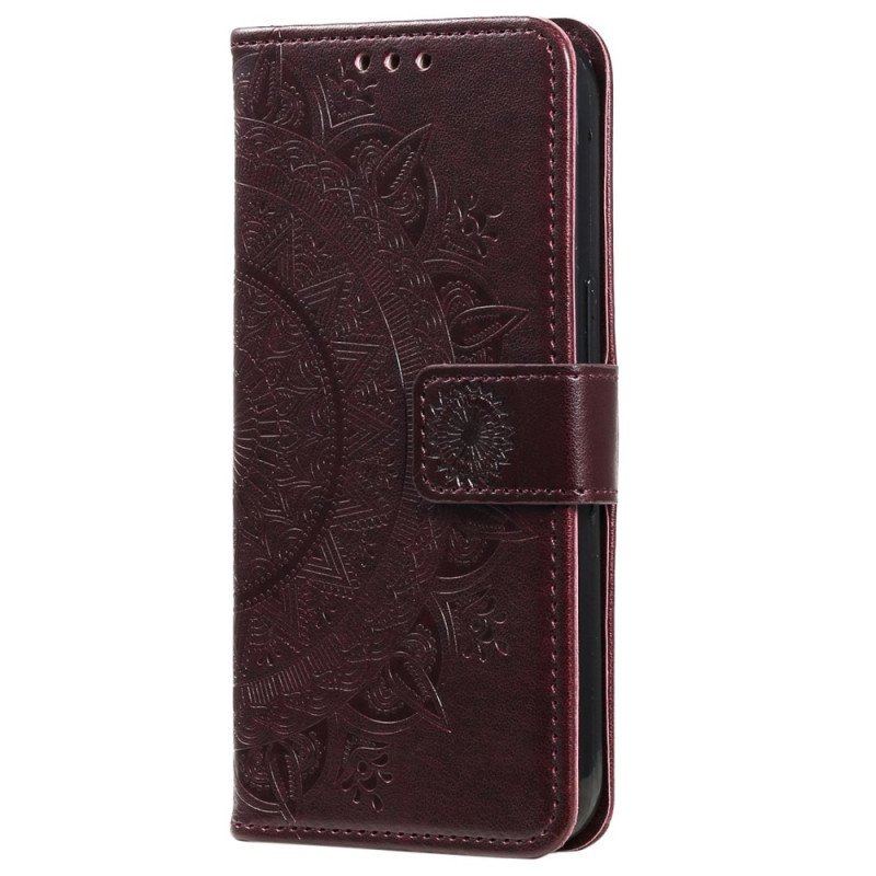 Etui Folio do Samsung Galaxy S23 5G Mandala Słońca