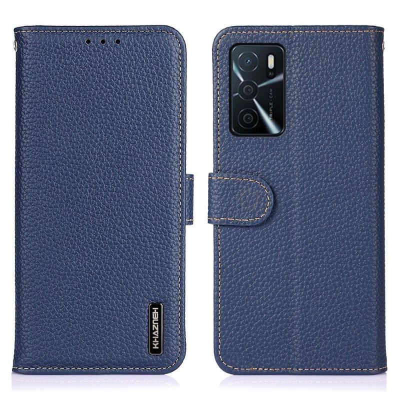 Etui Folio do Oppo A16 / A16s Khazneh Skóra Ziarnista