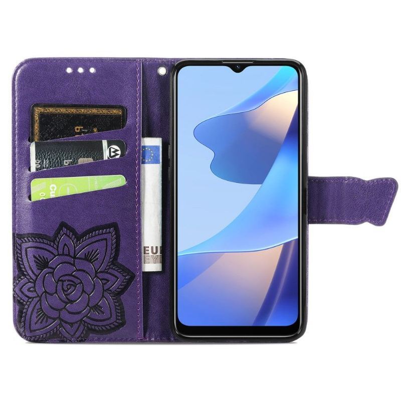 Obudowa Etui Na Telefon do Oppo A16 / A16s Motyl Ulga