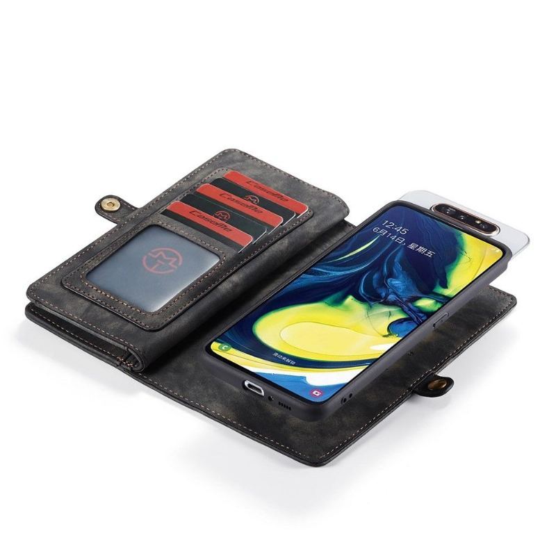 Futerały Etui Folio do Samsung Galaxy A80 Obrzeża 2w1 Magnetyczny