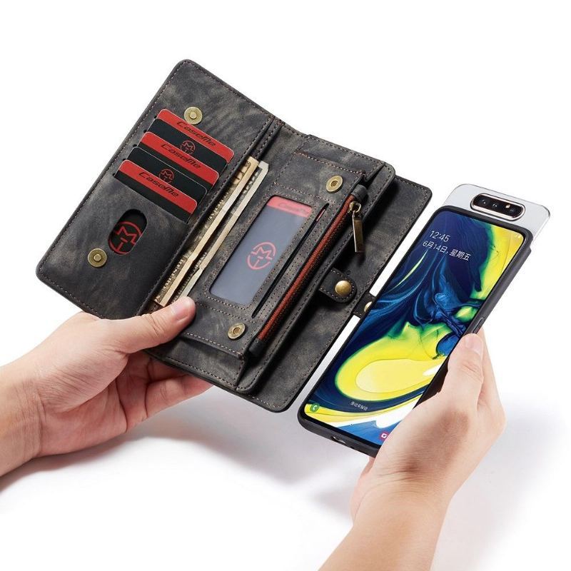 Futerały Etui Folio do Samsung Galaxy A80 Obrzeża 2w1 Magnetyczny