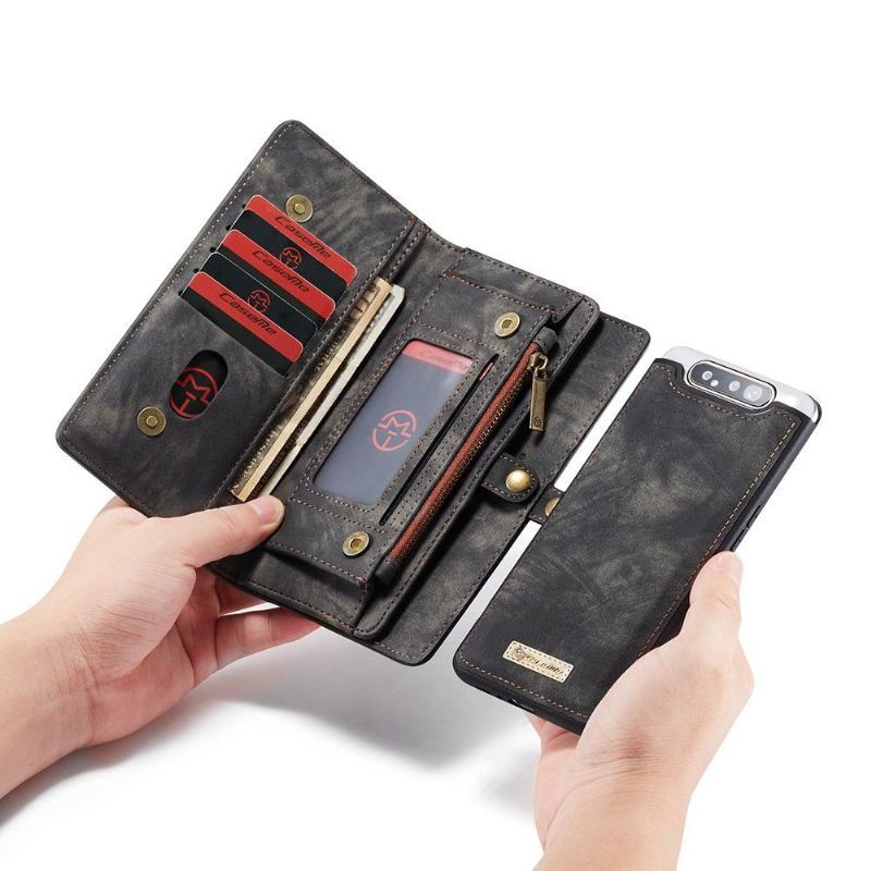 Futerały Etui Folio do Samsung Galaxy A80 Obrzeża 2w1 Magnetyczny
