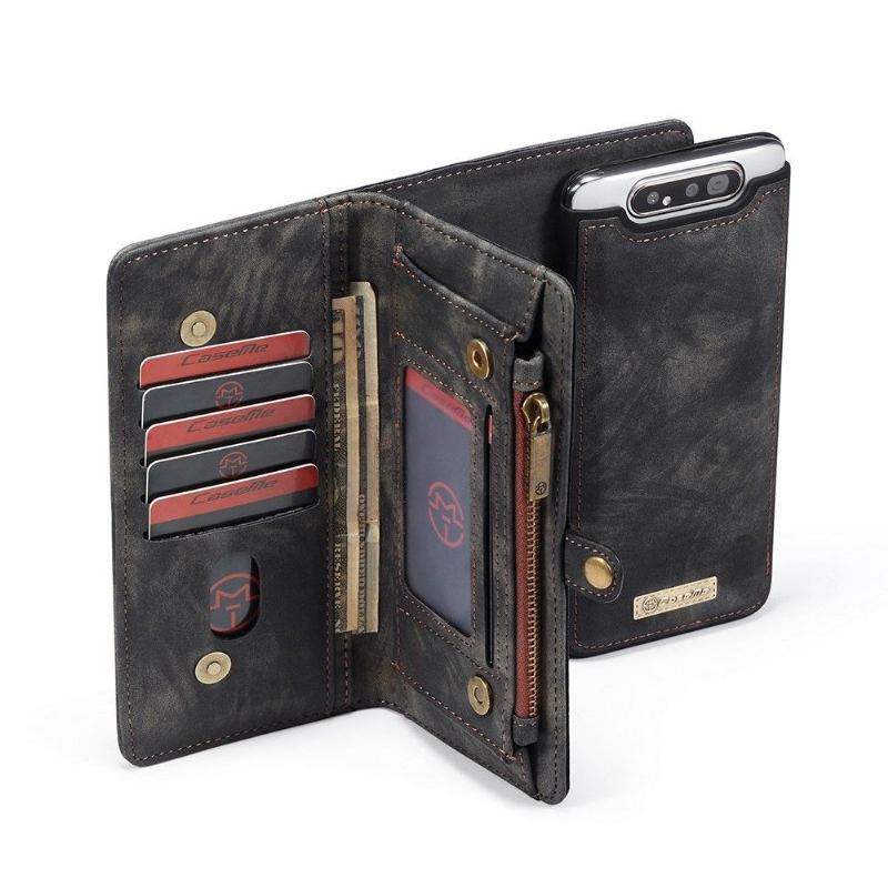 Futerały Etui Folio do Samsung Galaxy A80 Obrzeża 2w1 Magnetyczny