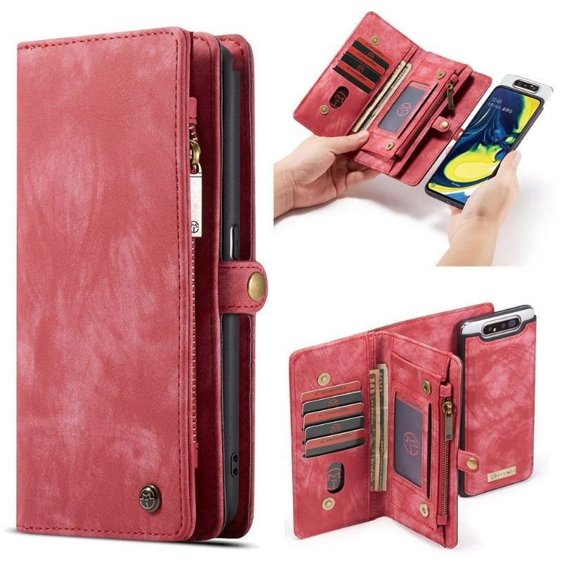 Futerały Etui Folio do Samsung Galaxy A80 Obrzeża 2w1 Magnetyczny