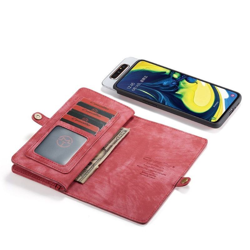 Futerały Etui Folio do Samsung Galaxy A80 Obrzeża 2w1 Magnetyczny