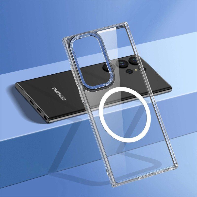 Etui do Samsung Galaxy S23 Ultra 5G Przezroczysta Kompatybilność Z Magsafe