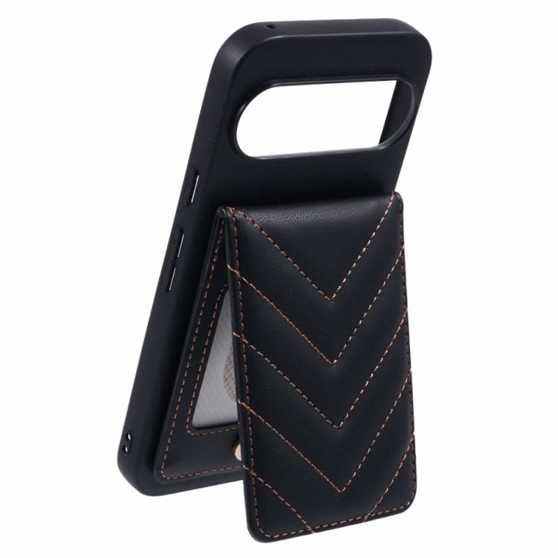 Etui Google Pixel 9 Pro Ochrona I Wsparcie Rfid W Stylu Skórzanym
