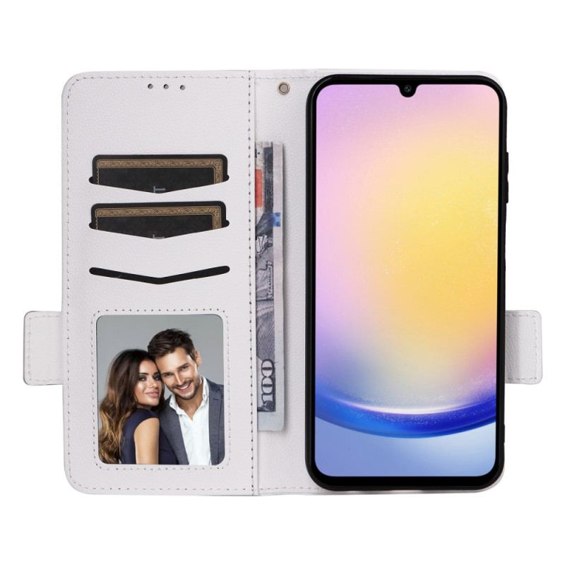 Etui Folio Samsung Galaxy M55 5g Finezja Z Paskiem Etui Ochronne