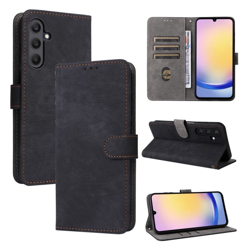 Etui Folio Samsung Galaxy M55 5g Etui Na Kartę Blokującą Rfid I Smycz