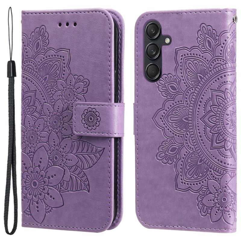 Obudowa Samsung Galaxy M55 5g Etui Na Telefon Nadruk Mandali Z Paskiem