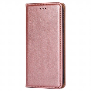 Etui Na Telefon do Vivo Y35 Etui Folio Przeszycia Ze Sztucznej Skóry