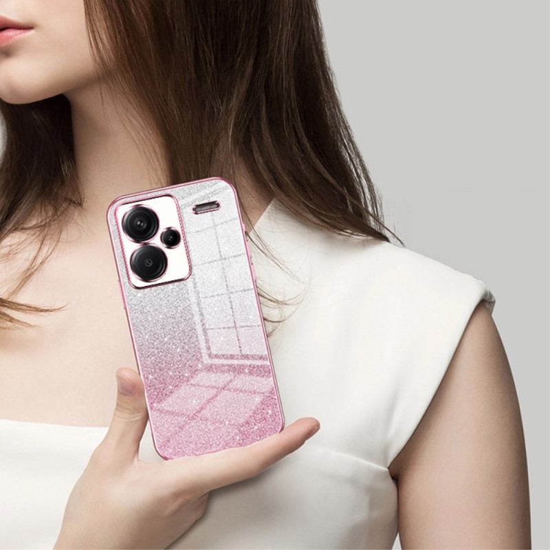 Etui Do Xiaomi Redmi Note 13 Pro Plus 5g Wzór Brokatu