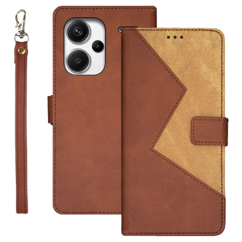 Etui Folio Do Xiaomi Redmi Note 13 Pro Plus 5g Dwukolorowy Idewei