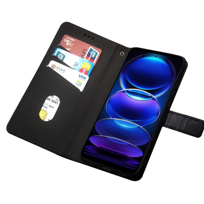 Etui Folio Do Xiaomi Redmi Note 13 Pro Plus 5g Dwukolorowy Idewei