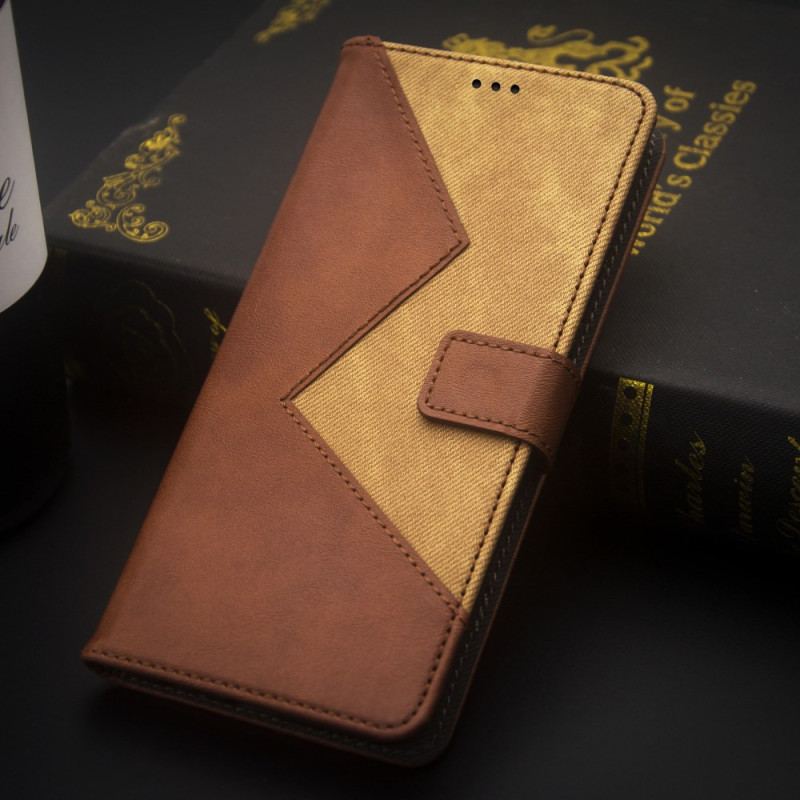 Etui Folio Do Xiaomi Redmi Note 13 Pro Plus 5g Dwukolorowy Idewei