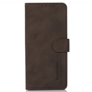 Etui Folio Xiaomi Redmi Note 13 Pro Plus 5g Efekt Zamszu Khazneh