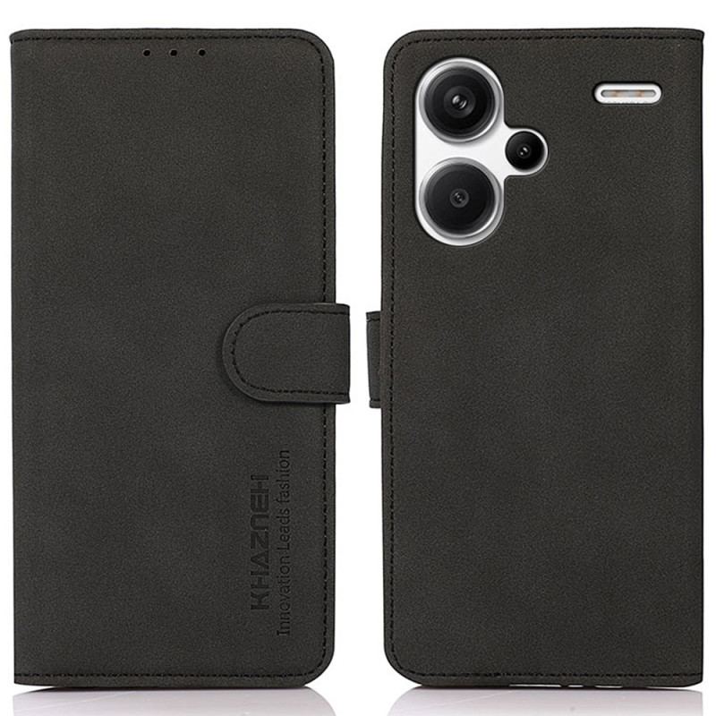 Etui Folio Xiaomi Redmi Note 13 Pro Plus 5g Efekt Zamszu Khazneh