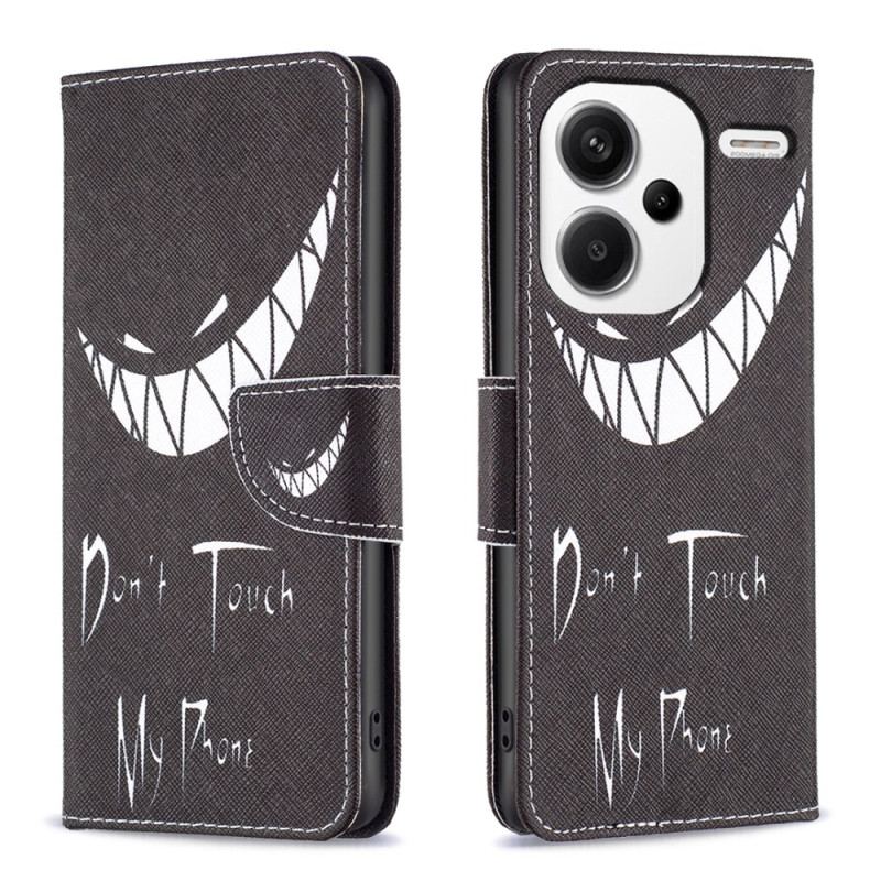 Etui Folio Xiaomi Redmi Note 13 Pro Plus 5g Zły Telefon Etui Ochronne