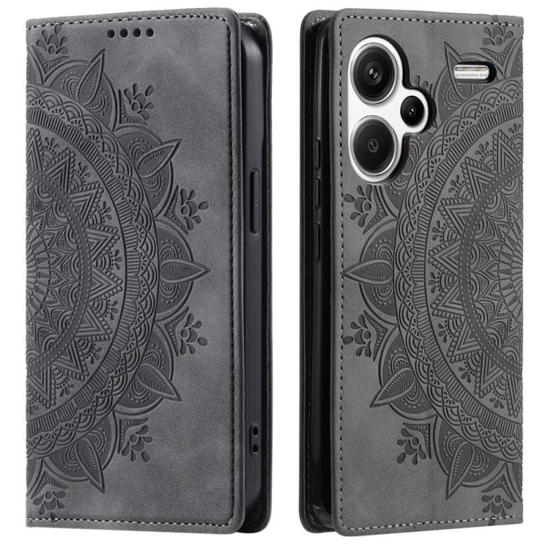 Flip Kotelot Xiaomi Redmi Note 13 Pro Plus 5g Etui Na Telefon Efekt Zamszu Mandali