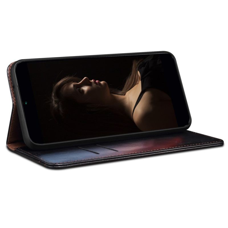 Flip Kotelot Xiaomi Redmi Note 13 Pro Plus 5g Woskowana Imitacja Skóry Etui Ochronne