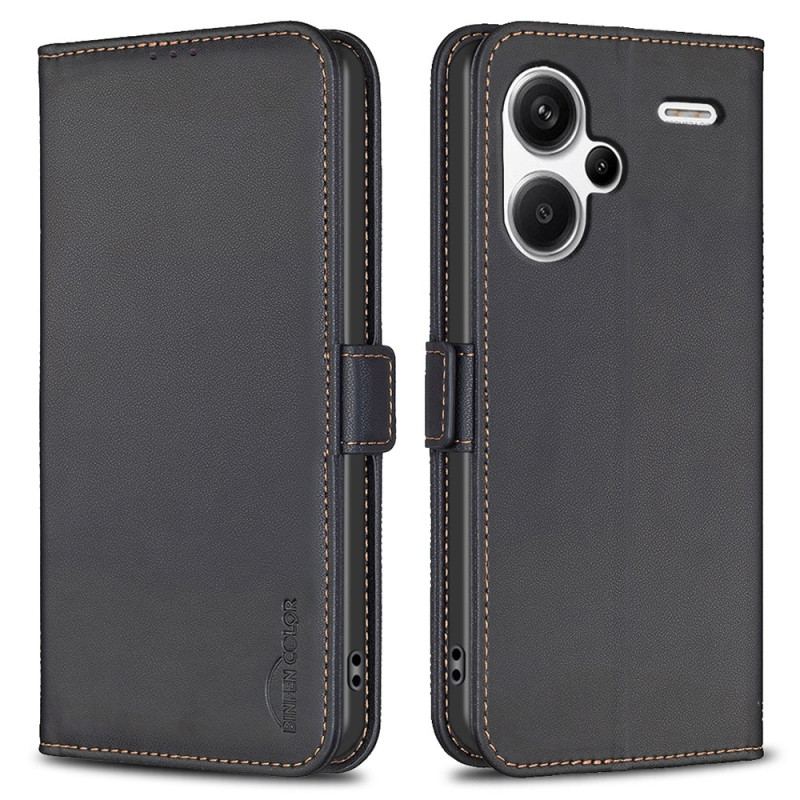 Skórzany Futerał Xiaomi Redmi Note 13 Pro Plus 5g Etui Na Telefon Kolor Binfen