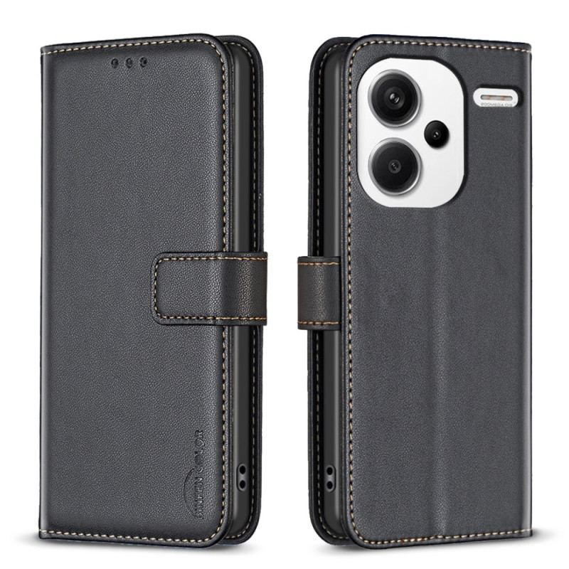 Skórzany Futerał Xiaomi Redmi Note 13 Pro Plus 5g Etui Na Telefon Kolor Binfen