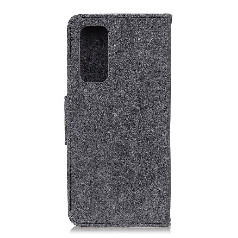 Etui do Samsung Galaxy S20 FE Obrzeża Edouard Faux Leather Vintage