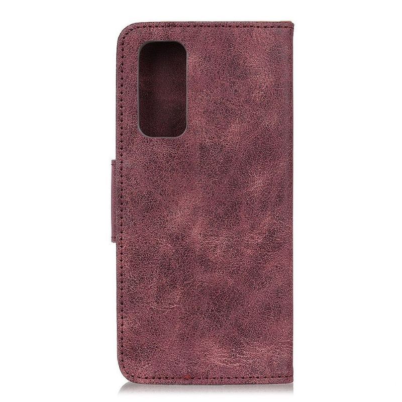 Etui do Samsung Galaxy S20 FE Obrzeża Edouard Faux Leather Vintage