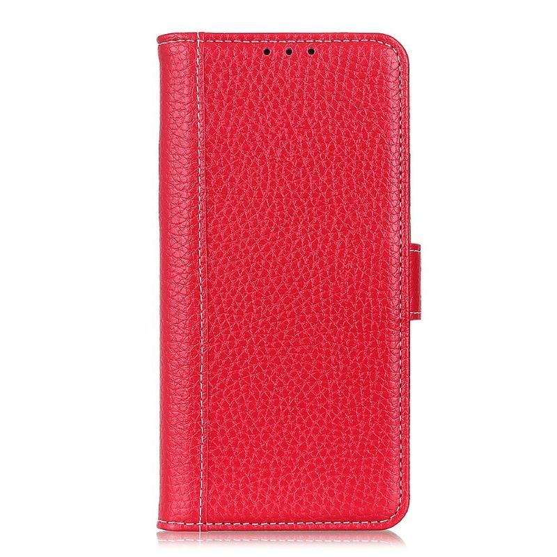 Etui Folio do Samsung Galaxy S20 FE Skóra Ziarnista Szwy