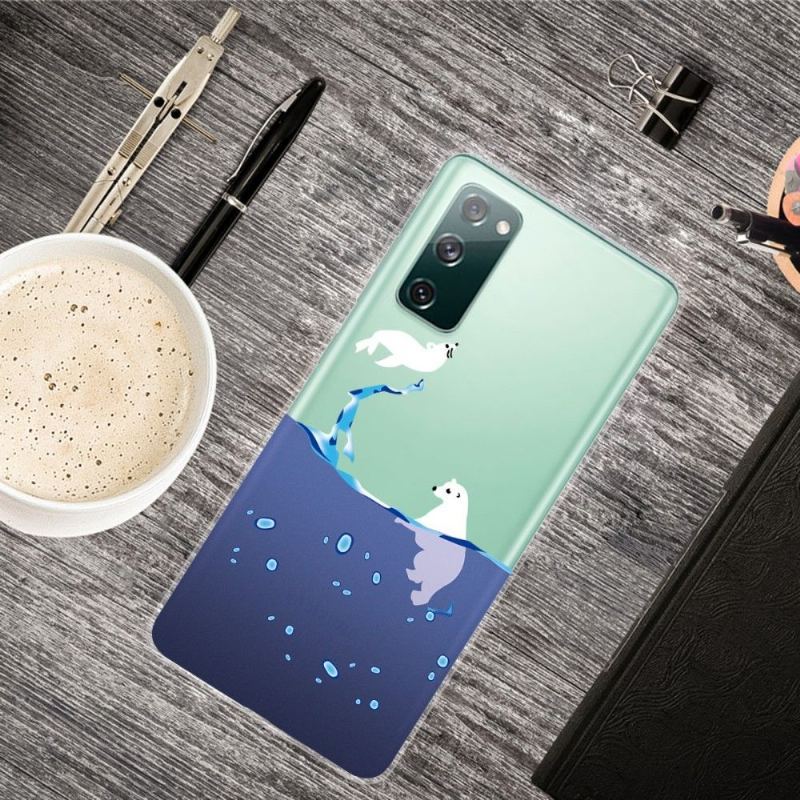 Futerały do Samsung Galaxy S20 FE Foka I Niedźwiedź Polarny