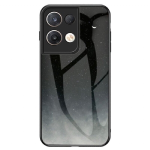 Etui do Oppo Reno 8 Pro Wzór Ze Szkła Hartowanego
