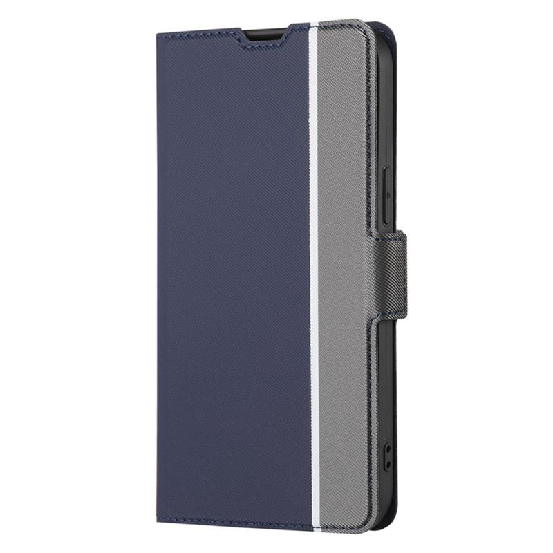 Etui Folio Do Oppo A98 5g Tekstura Jodełki
