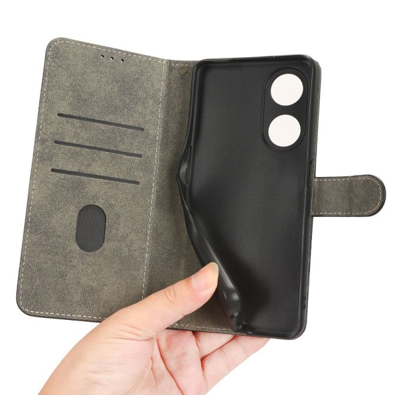 Etui Folio Oppo A98 5g Etui Na Karty I Smycz