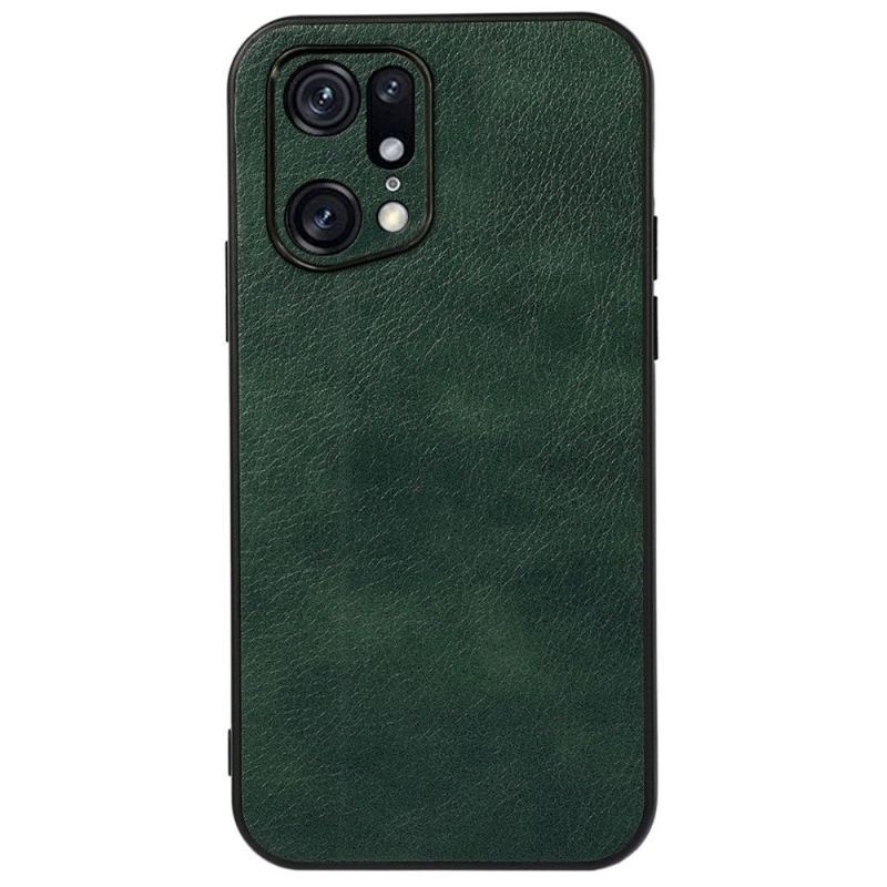 Etui do Oppo Find X5 Pro Retro Skórzany Wygląd