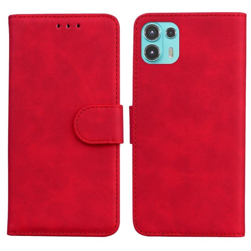 Etui Folio do Motorola Edge 20 Lite Obrzeża Romane Miękki Dotyk