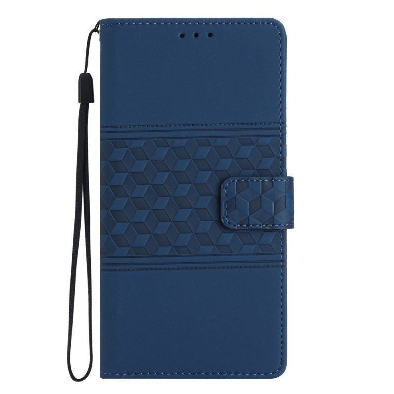 Etui Folio do Xiaomi 12 Lite Kostki 3d